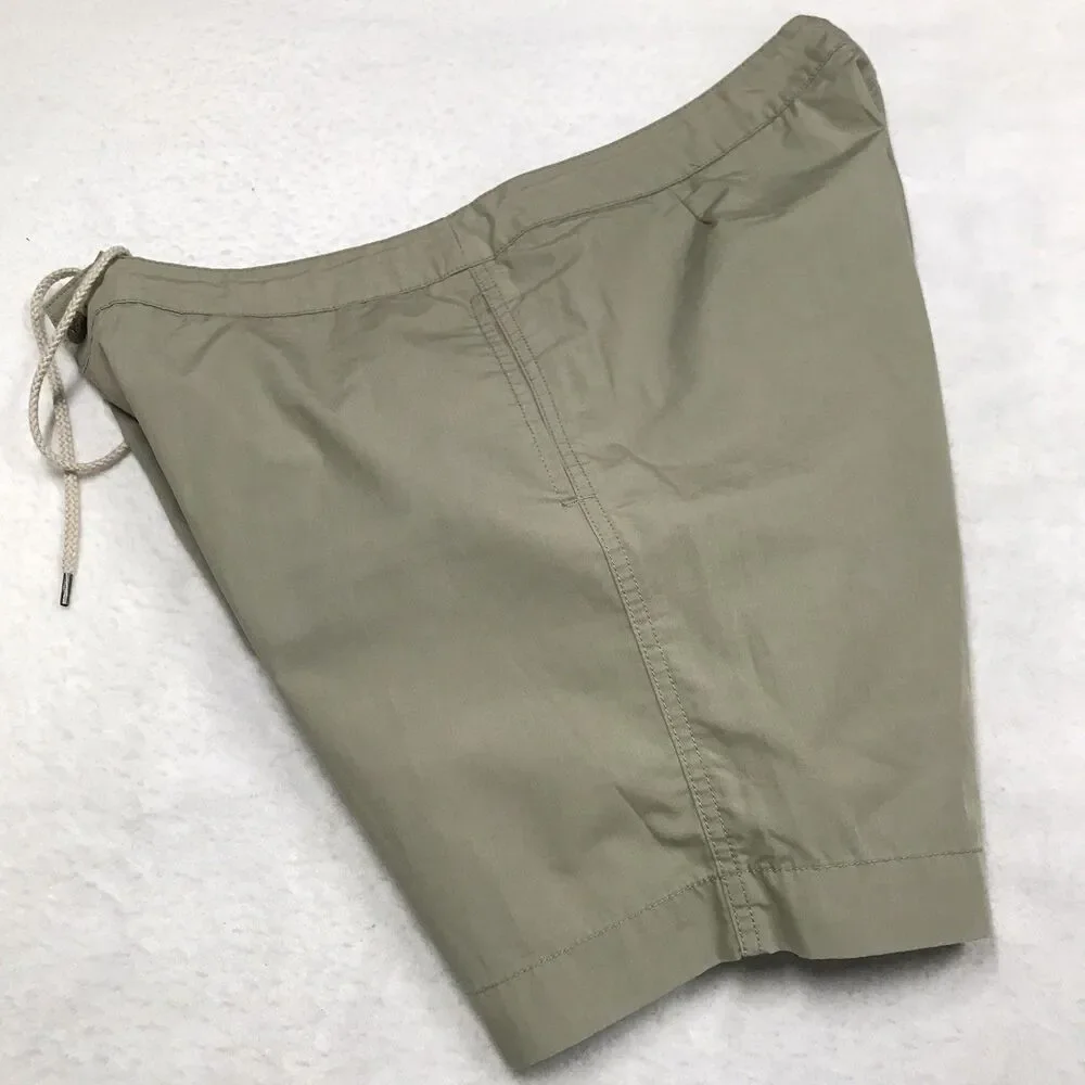 FAHERTY All Day Shorts Men 36 Olive Green Drawstring Golf Beach